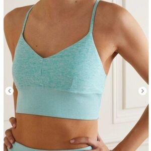 ALO Yoga Light Blue Sports Bra